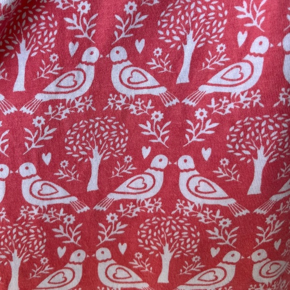 •Mini Boden• Pink Love Bird Knit Dress - Size 9-10 Years - Picture 3 of 8